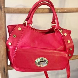 Emma Fox Leather Satchel/Crossbody